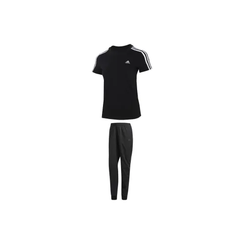 Adidas Casual Suits Women's Set Black