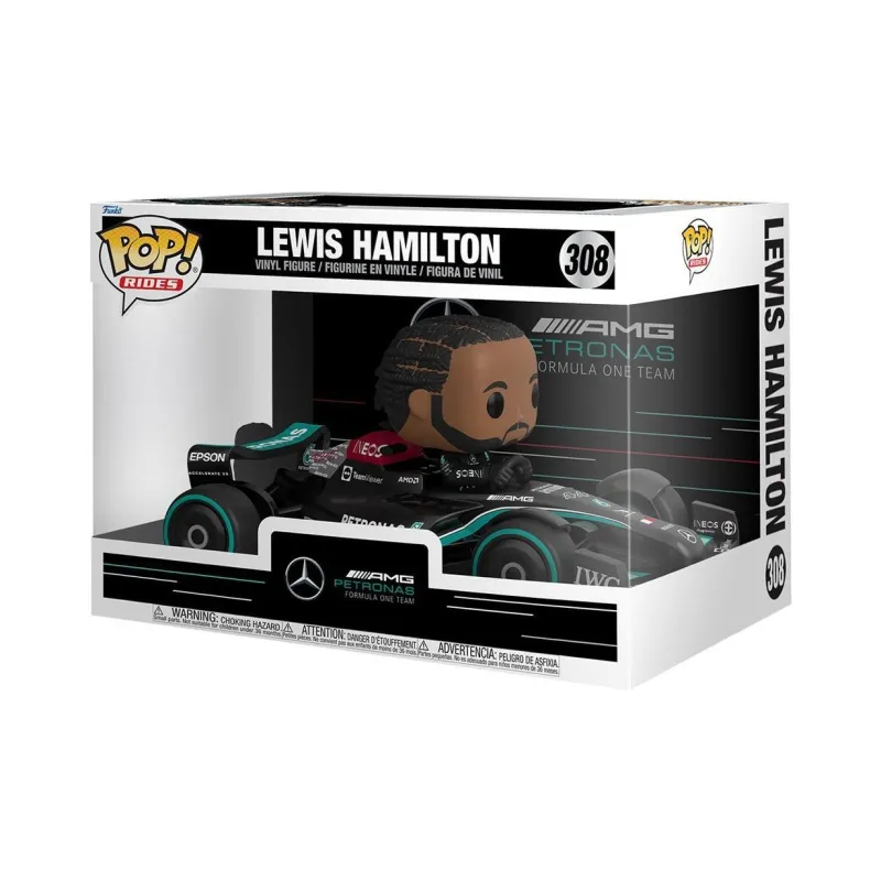 Funko Rides Lewis Hamilton Super Deluxe Figure #308-1