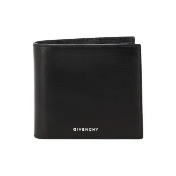 GIVENCHY 4G Calfskin Wallet Regular Men's Black