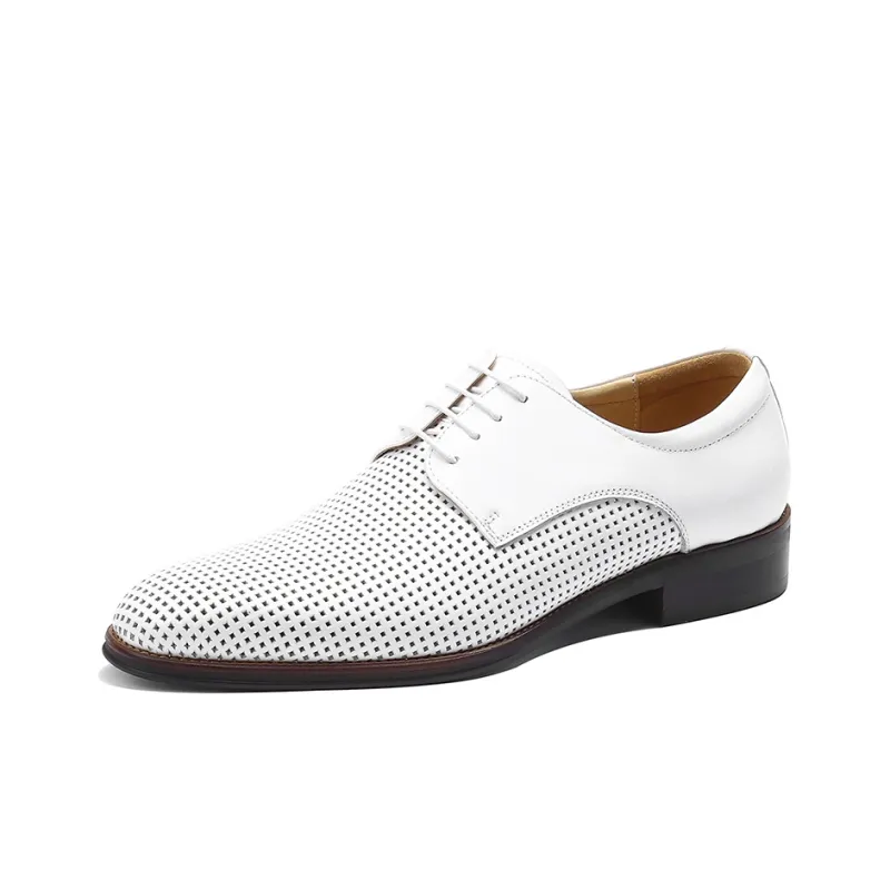 ASTON M.JAZZ Dress Shoes Men's White-1