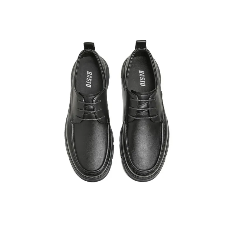 BASTO Men's Casual Shoes Men Low Top Black-1