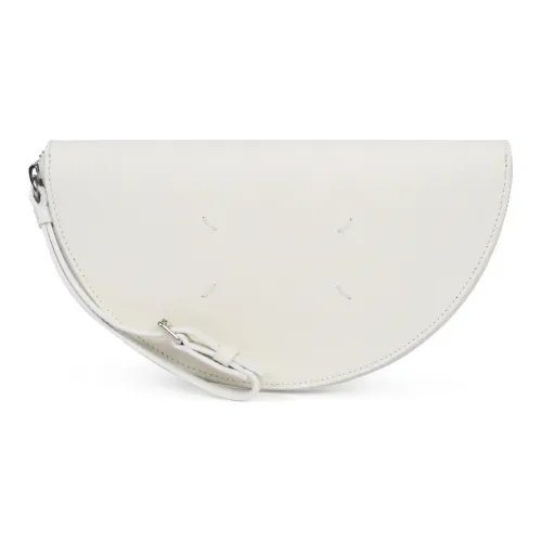 Maison Margiela Logo Printed Zipped Pouch