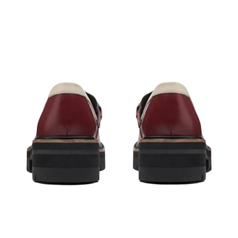 Clarks Loafers 4.5cm Women's Chestnut-3