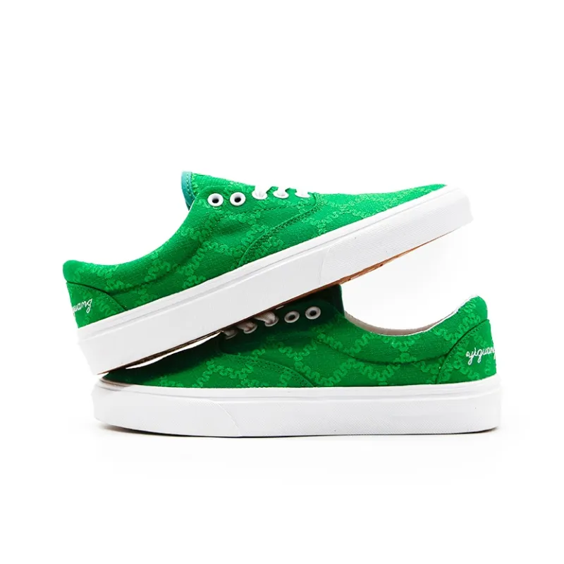 I'm shopping Skateboard Shoes Unisex Low Top Green-4