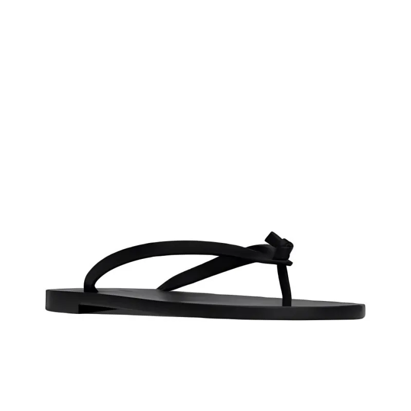 SAINT LAURENT Flip Flops Men's Black-2