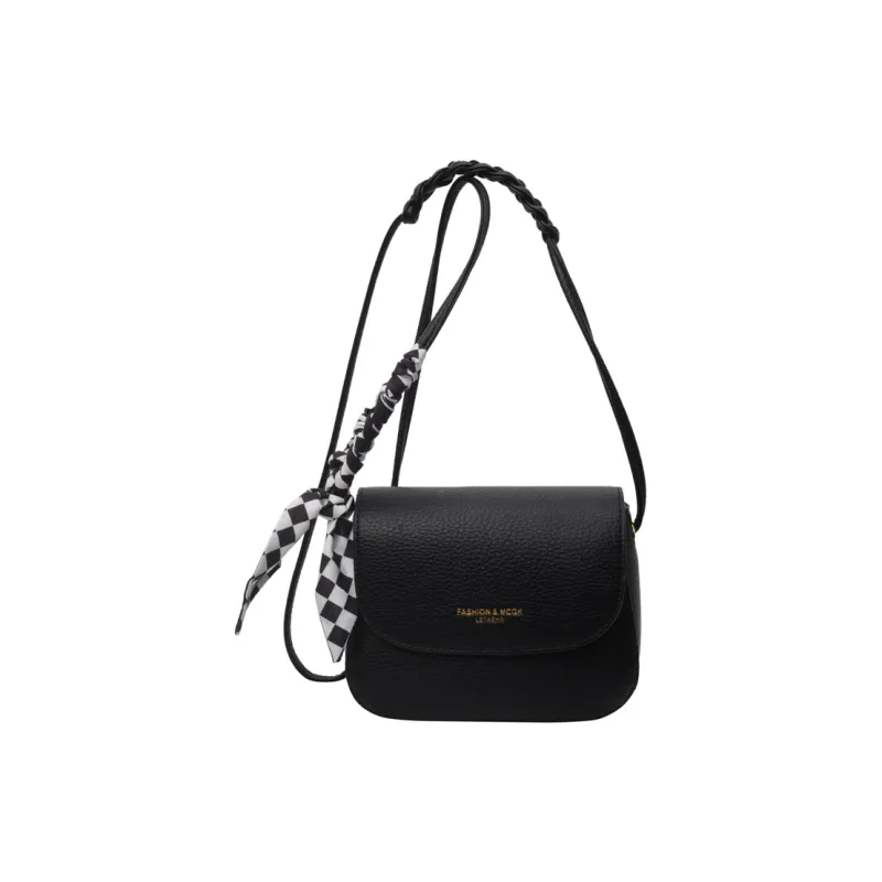 Iman's House PU Crossbody Bag, Shoulder Bag Women's Black/Pink/Milk Tea/Khaki/White-1
