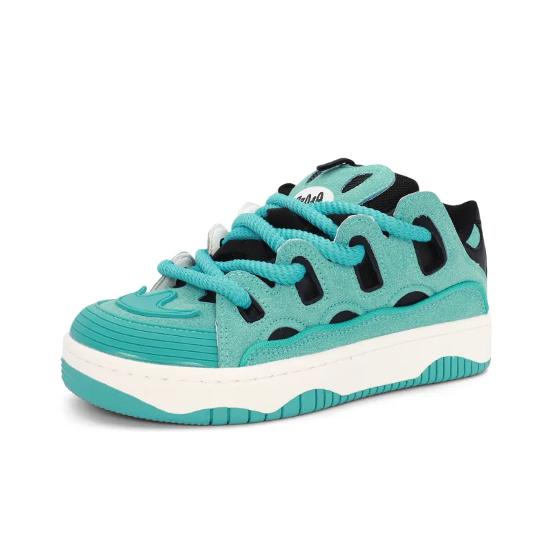 OHJC Slip-Resistant Cushioning Wear-Resistant Lightweight Breathable Low-Top Skateboard Shoes Unisex-41