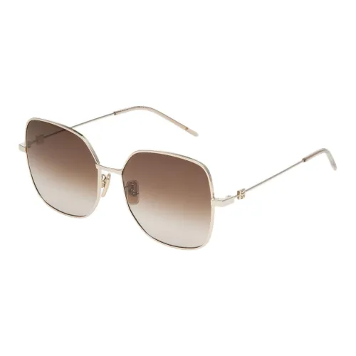 givenchy sneaker Metal Square Sunglasses Women's Gold
