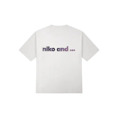 Niko And ... T-Shirts Unisex White 10