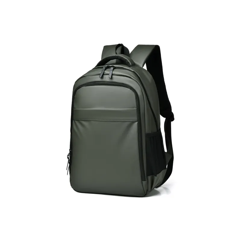 DOSRFINI Oxford Backpack Men's Black/Gray/Green-8