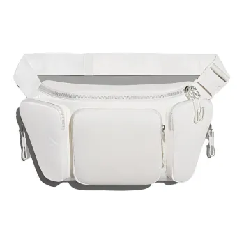 Adidas Polyurethane Sports Waist Bag Regular Unisex White
