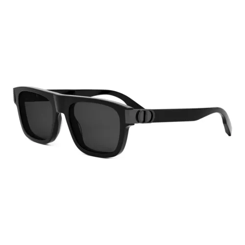 DIOR Rectangular Sunglasses Men's Black