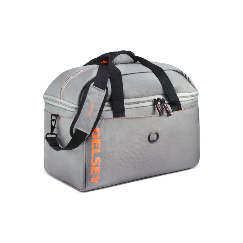 DELSEY REPT Blend Polyester Handbag Unisex Gray-2