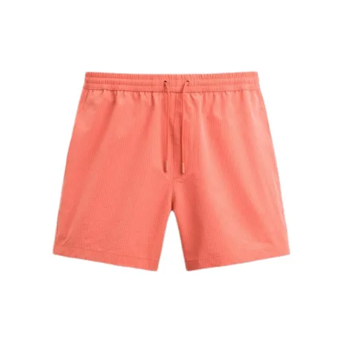 ZARA Beach Shorts Men Orange