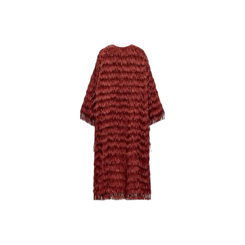 ZARA Knitwear Women's Dark Red-1