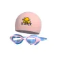 116 Pink Swim Goggles+329 Pink Swimming Cap