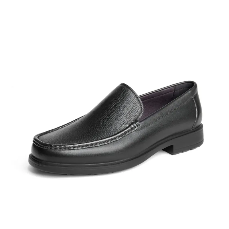 BELLE Men's Casual Shoes Men Low-Top Black-1