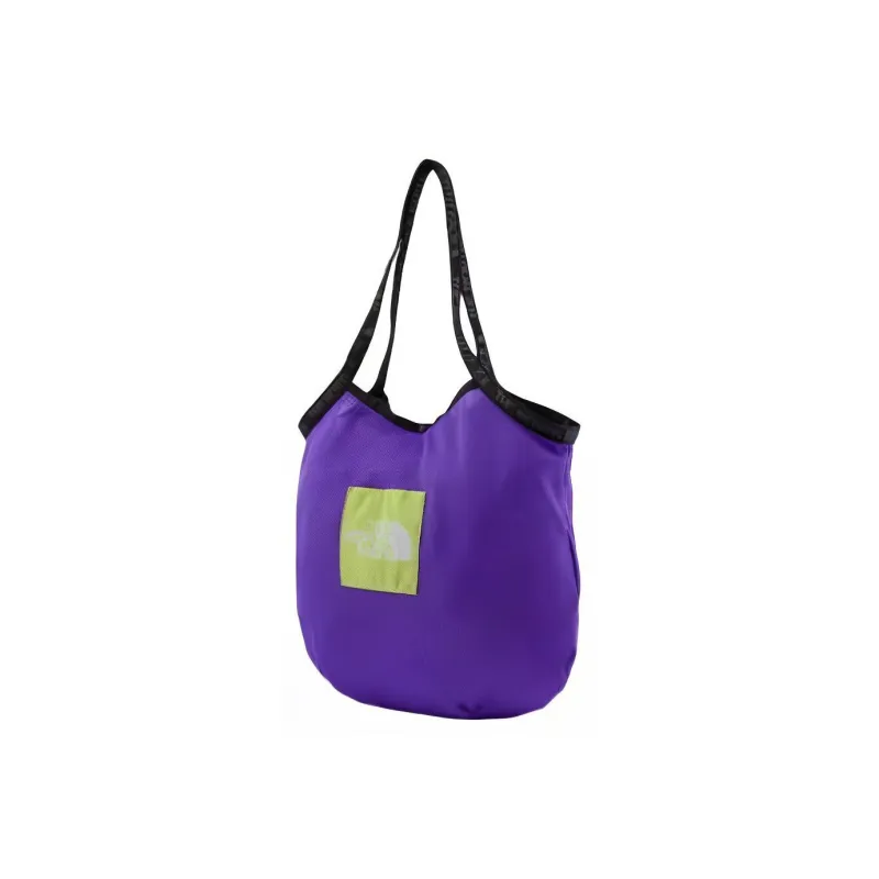 THE NORTH FACE Mesh Portable Crossbody Bag, Shoulder Bag Unisex Gravel Sand/Purple-5