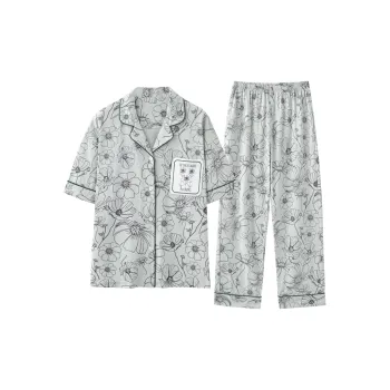 MIIOW Pajama Set Women's Light Green