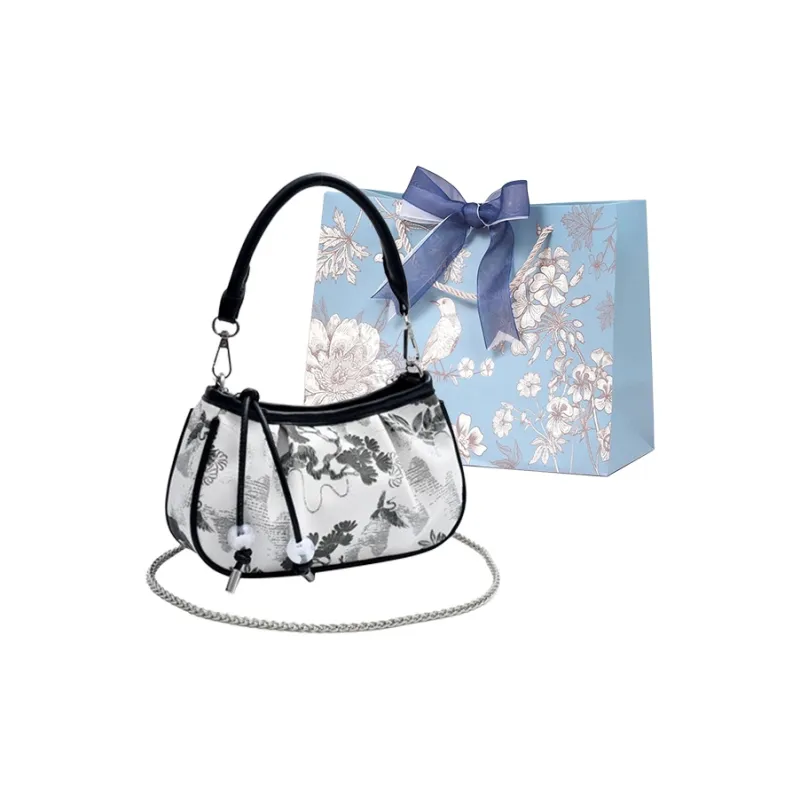 REDOO PU Shoulder Bag Women's Silver/Ecru/Black/Purple-9