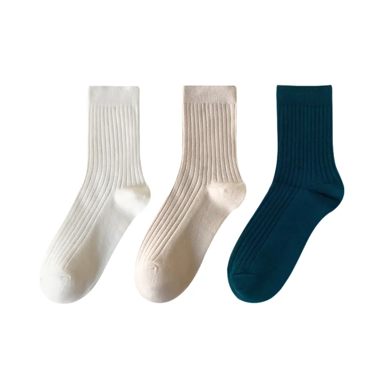 XXLLG Mid Calf Socks Women's 3 Pack-6