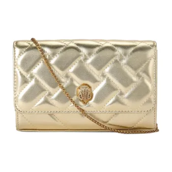 Kurt Geiger London Leather Shoulder Bag Crossbody Bag Extra Mini Women's Gold