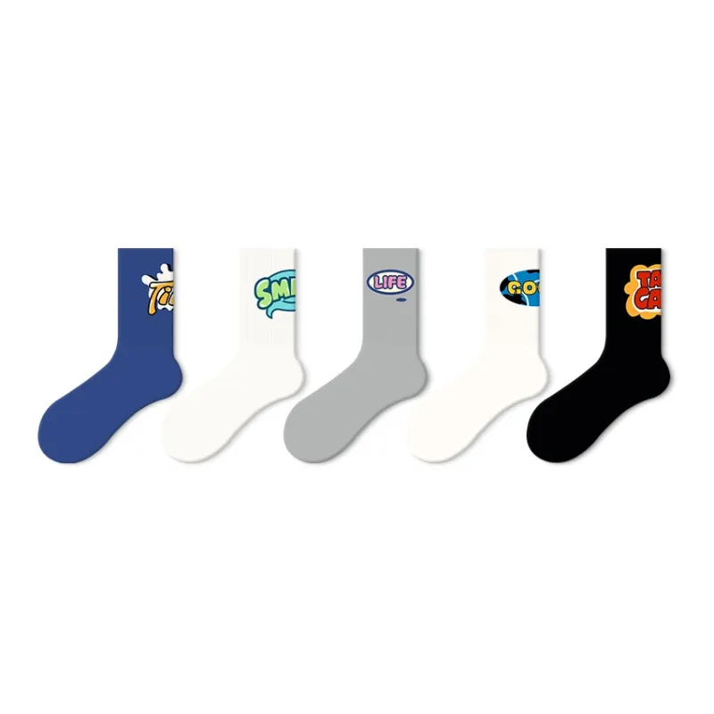 JKN Unisex Mid Calf Socks-8