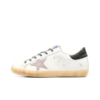 Golden Goose Superstar White Light Pink Black Women's