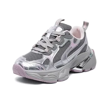 La Chapelle Breathable Height Increasing Low-Top Chunky Sneakers Women's
