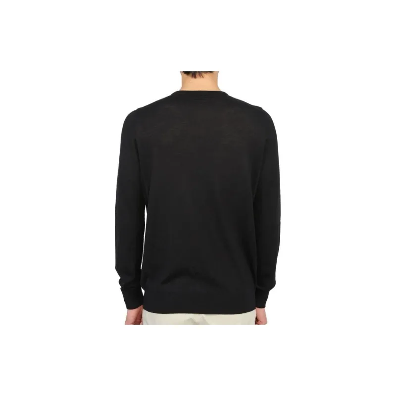 JOHNSTONS OF ELGIN Sweatshirt Men's Black-1
