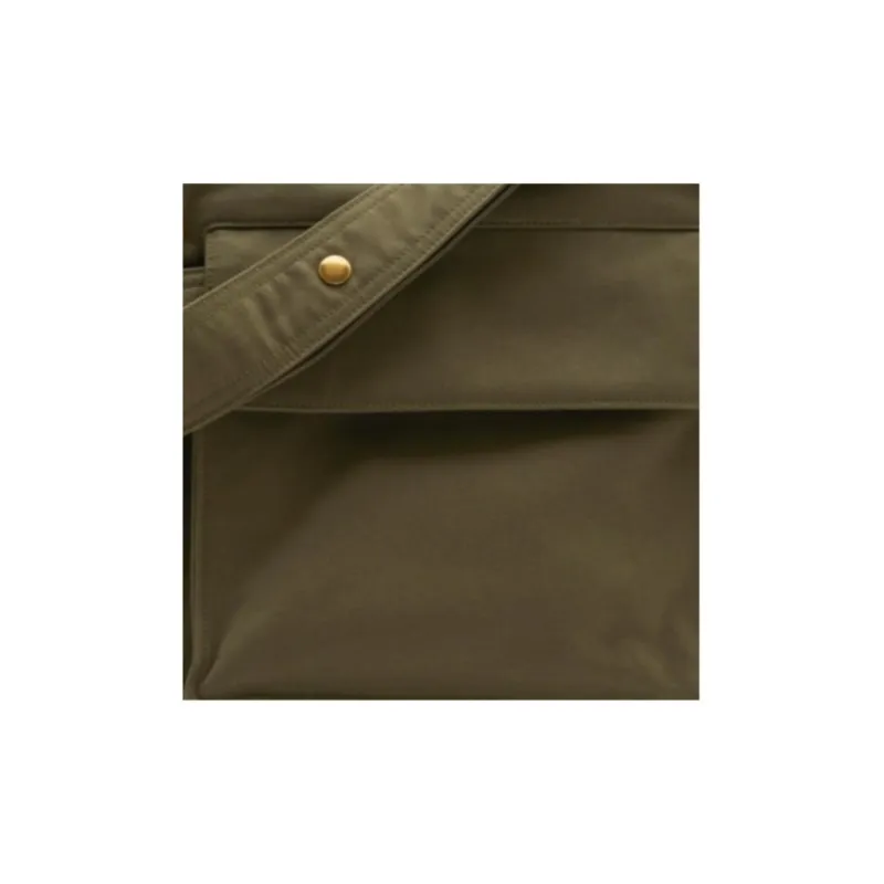 Burberry Polyester With Cotton One Shoulder Handbag, Crossbody Bag Trumpets Men's Army Green-4