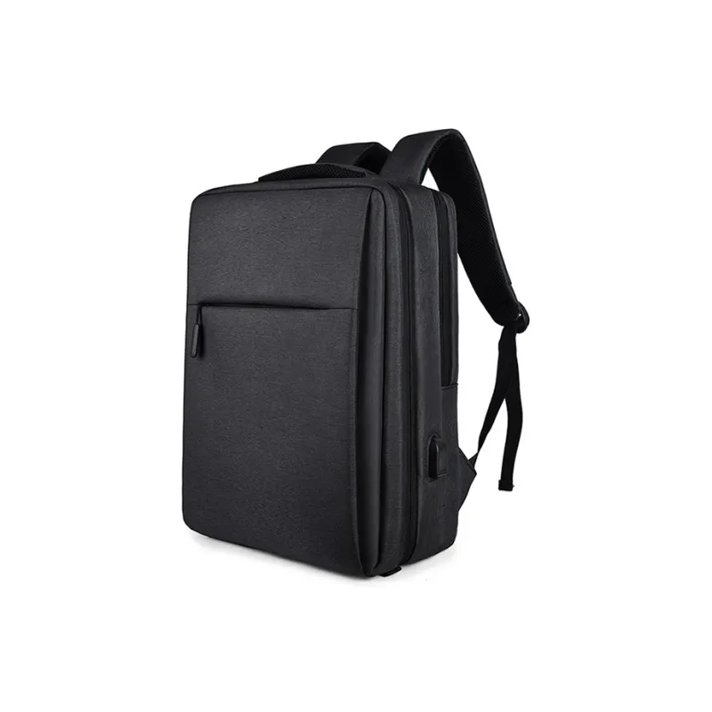 ROSEROOEN Dancing Dragon Pattern Backpack Unisex Black-5