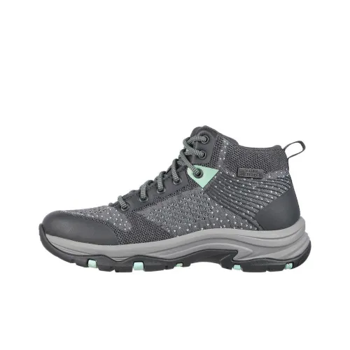 Skechers Relaxed Fit Outdoor Shoes Women's Mid-Top Gray