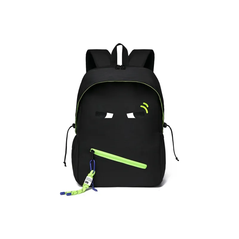 Moonshine Waterproof Fabric Backpack Regular Unisex Black/Gray-16