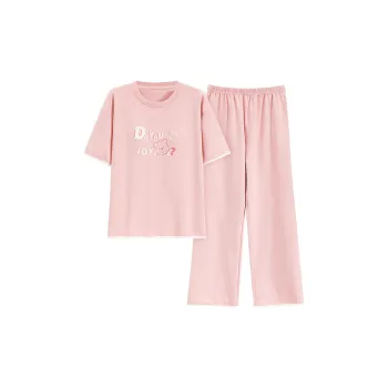 GOSO Pajama Set Summer Women's Pink Shades