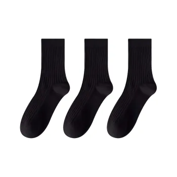 XXLLG Mid Calf Socks Women's 3 Pack