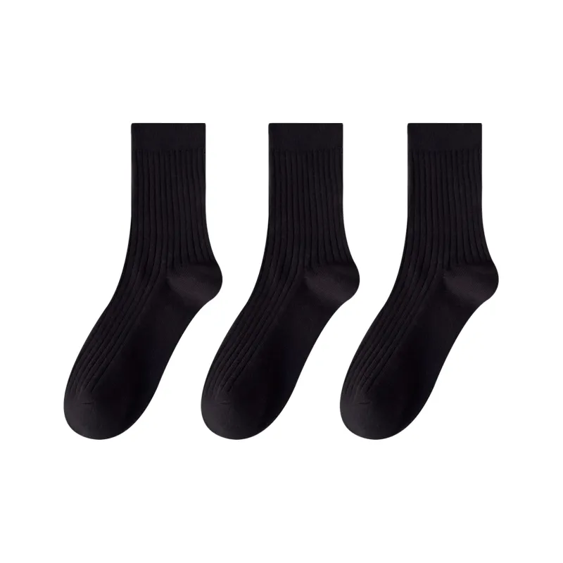 XXLLG Mid Calf Socks Women's 3 Pack-0