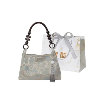 Cool Fabric Shoulder Bag Small Size Women's