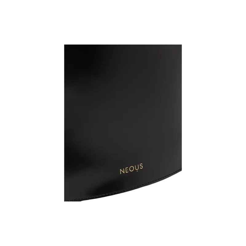 NEOUS Leather Shoulder Bag Medium Size Women's Black-3
