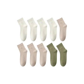 MIIOW Cool One Summer Series Mid-Calf Socks Men's 10 Pack