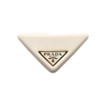 PRADA Triangle-logo Hair Clip