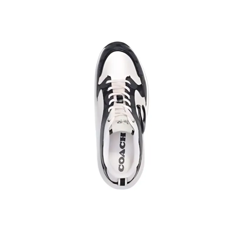COACH Slip Resistant Low Top Casual Shoes Women's Black-3