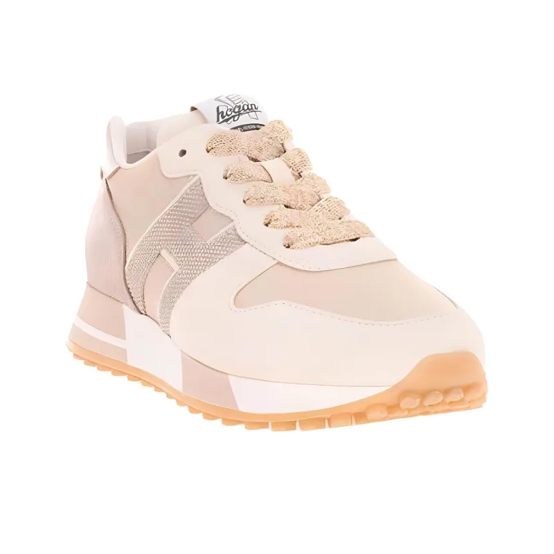 HOGAN H383 Cushioning Anti Slip And Wear Resistant Low Top Casual Shoes Women's-1