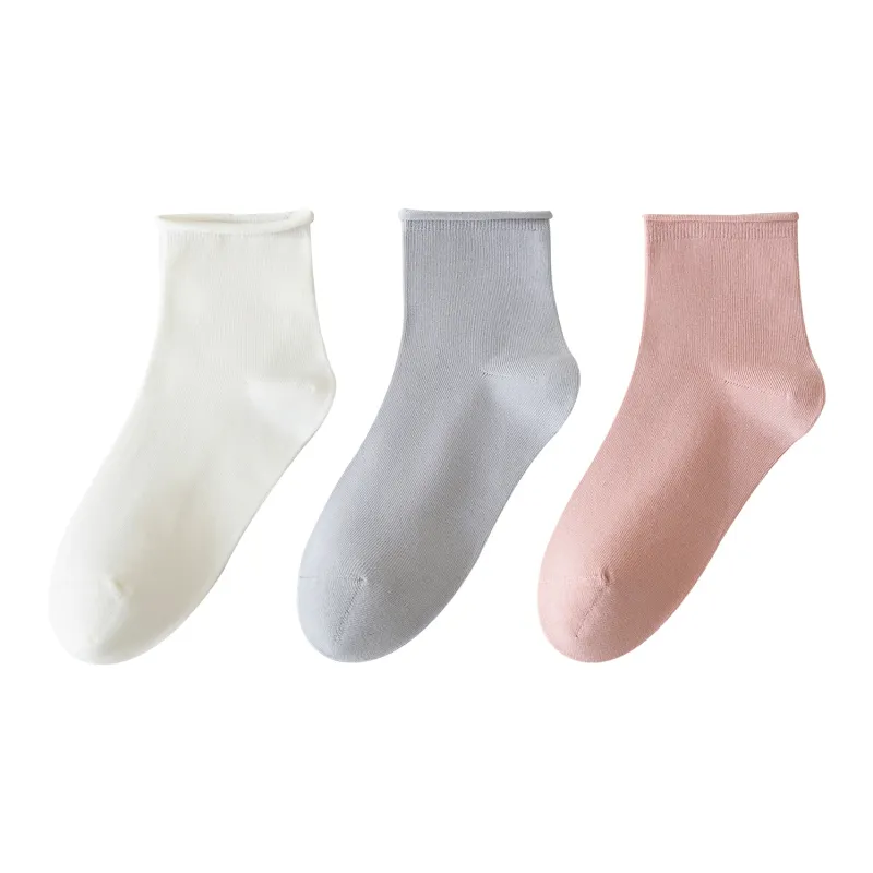 XXLLG Mid Calf Socks Women's 3 Pack-5