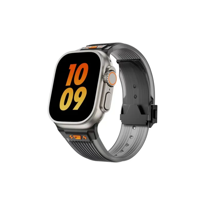 Yu Qing Apple Compatibility Watch Band 40mm Silicone Material-2