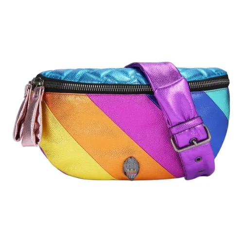 Kurt Geiger London Pebbled Calfskin Fanny Pack Women's Multicolor