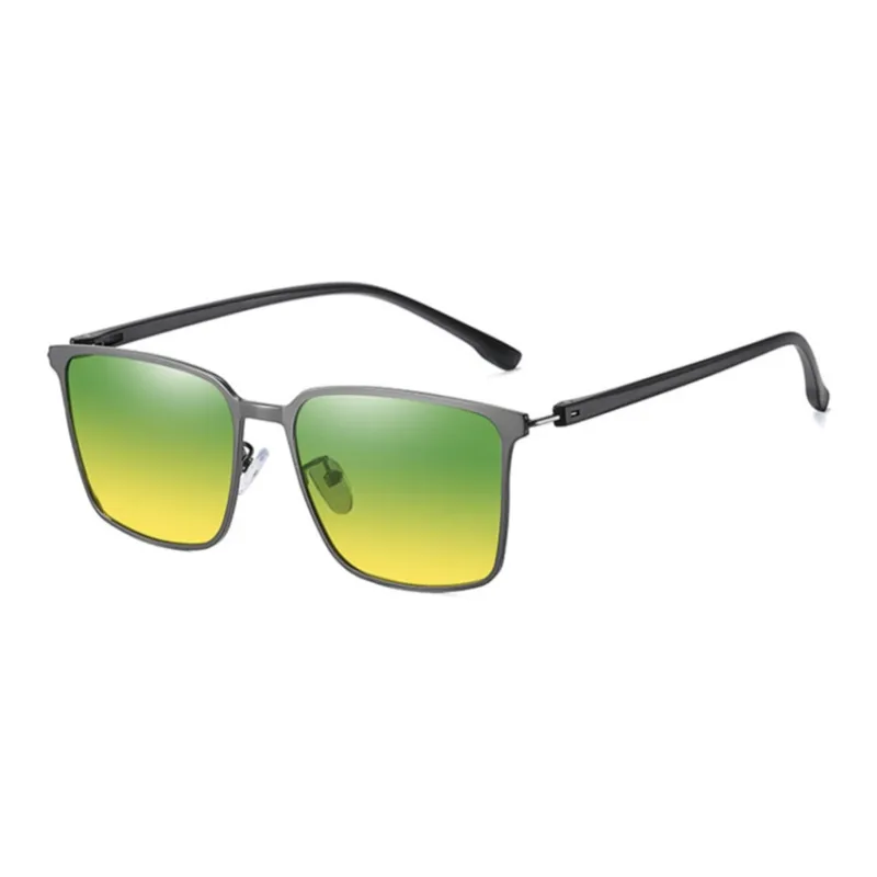 Thunder Pailong Square Sunglasses Unisex-5