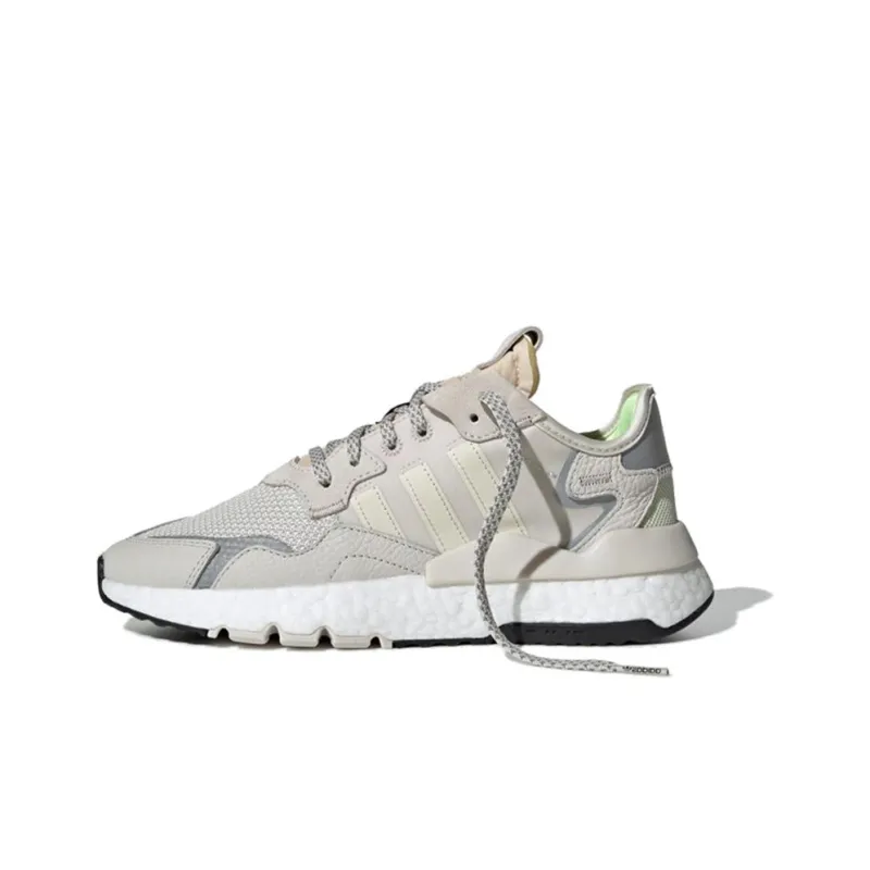 Adidas Nite Jogger 3M Raw White Women's-0
