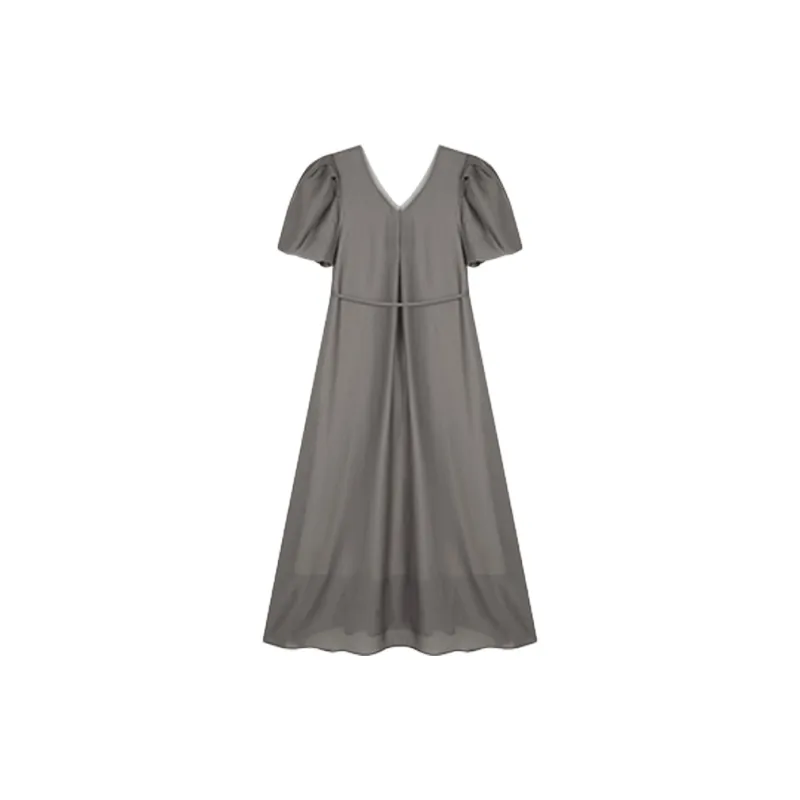 THE SEA LIFE Short Sleeved Dress Women's Clover Gray-1