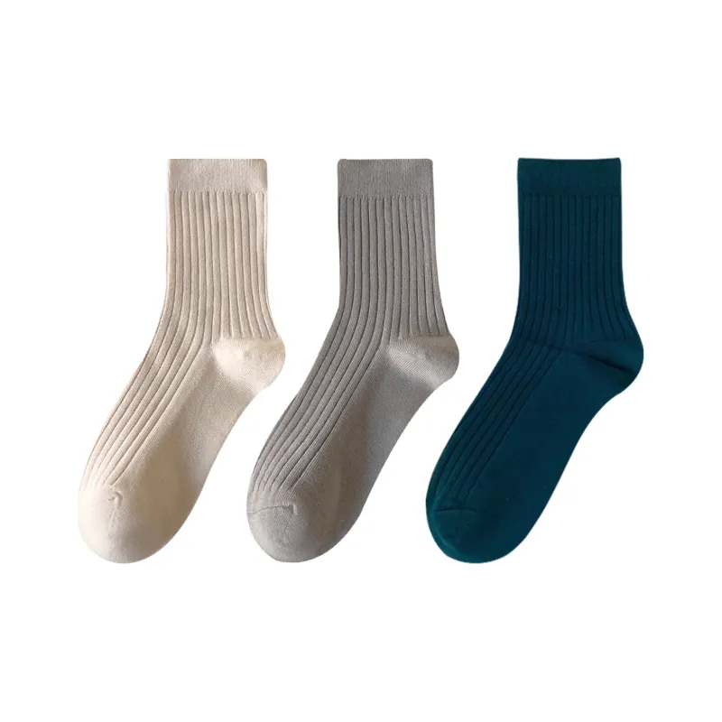 XXLLG Mid Calf Socks Women's 3 Pack-8